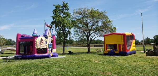 Bounce House Party in a Park